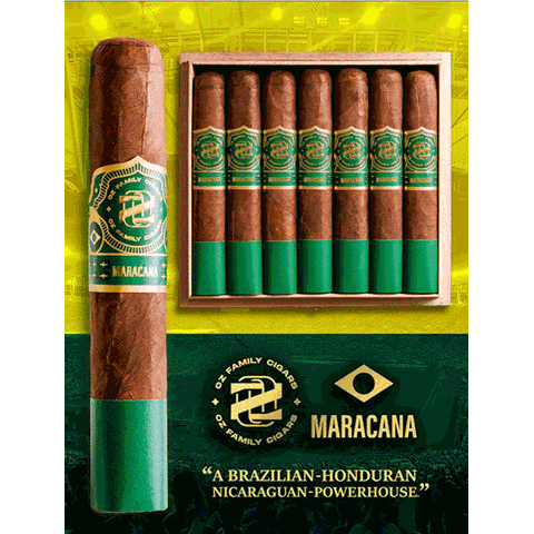 OZ Family Cigars Maracana Poster