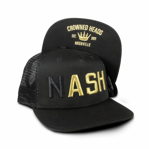 Crowned Heads NASH Trucker Hat (GOLD)