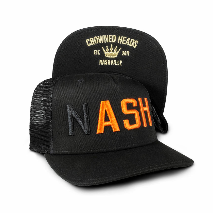 Crowned Heads NASH Trucker Hat (ORANGE)